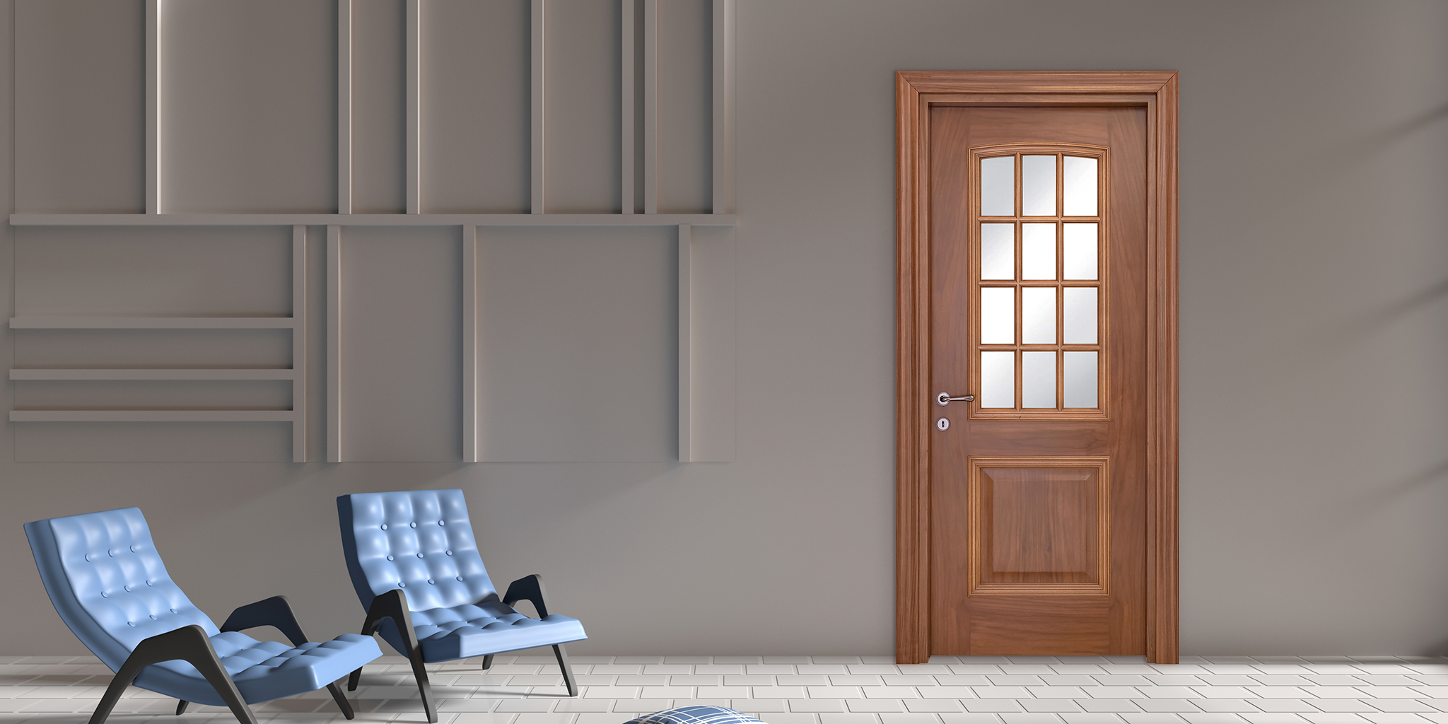 Ceviz Göbekli Mobilya Kapılar 1 MSF - 27