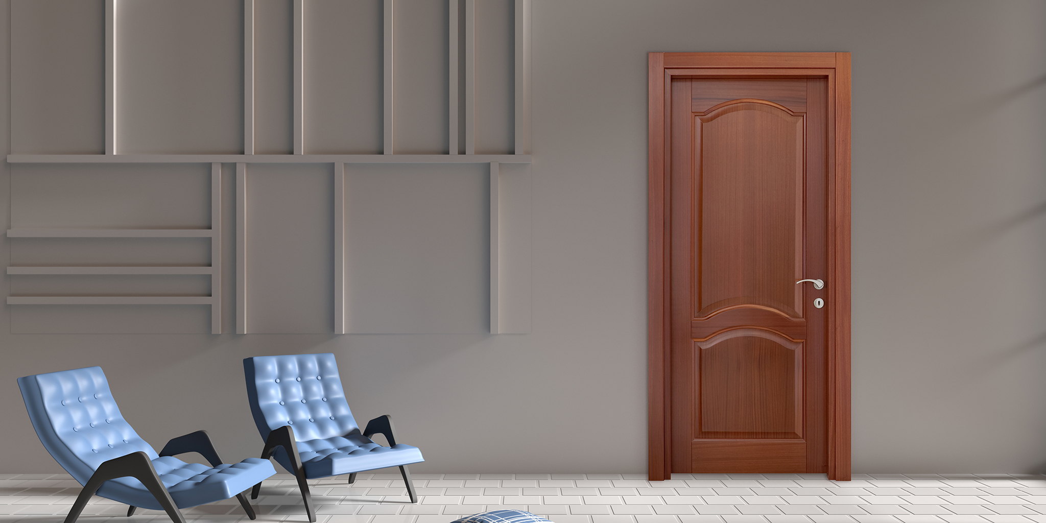 Ceviz Göbekli Mobilya Kapılar 2 MSF - 13