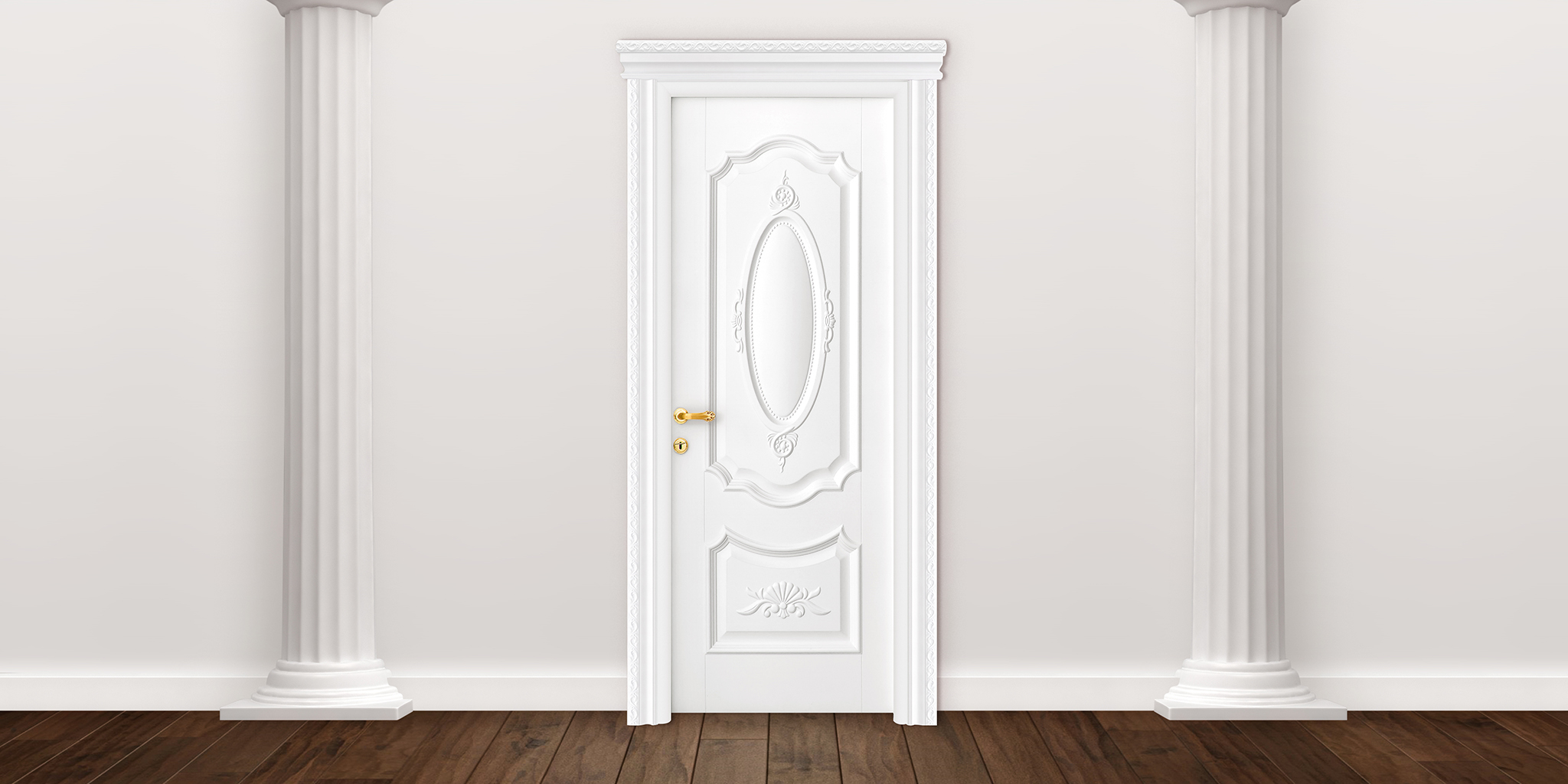 Klasik Düz Göbek Lake Kapı Serisi LK - 50