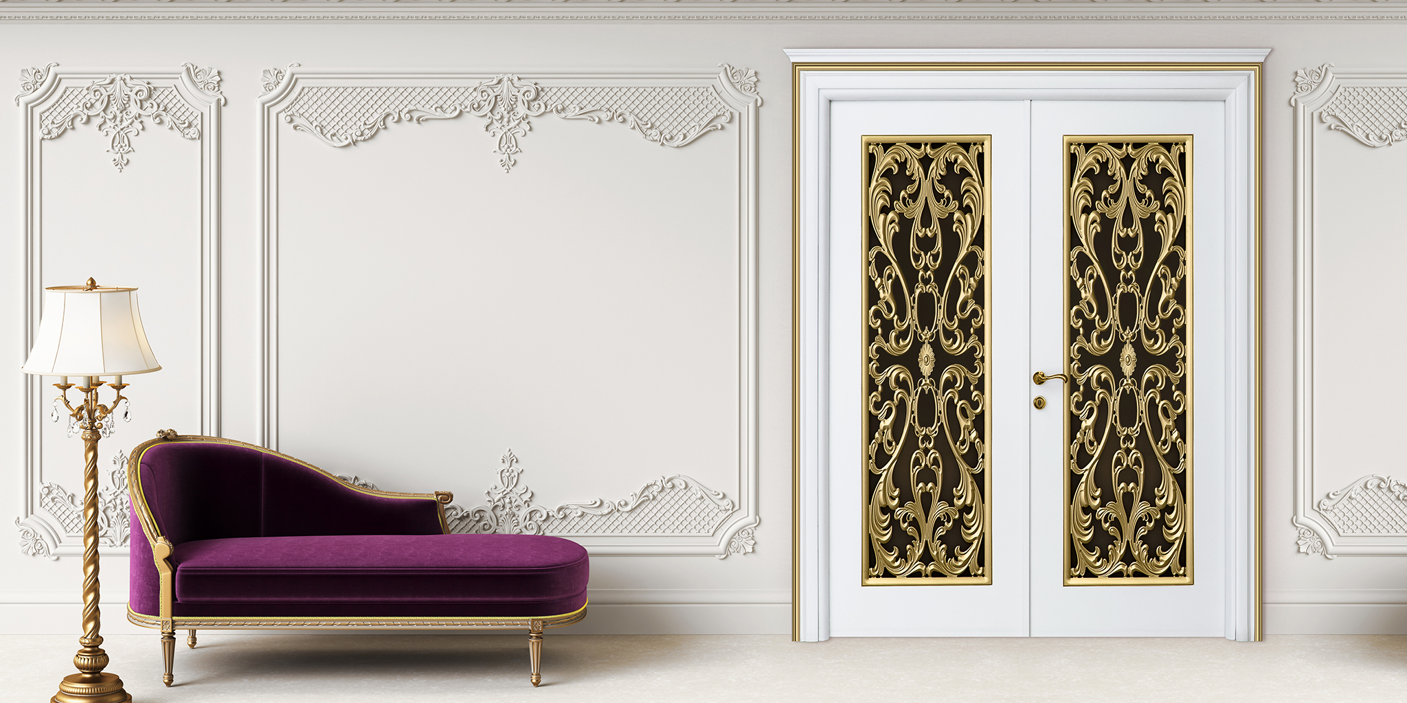 Klasik Varaklı Lake Kapı Serisi 4 LK - 25