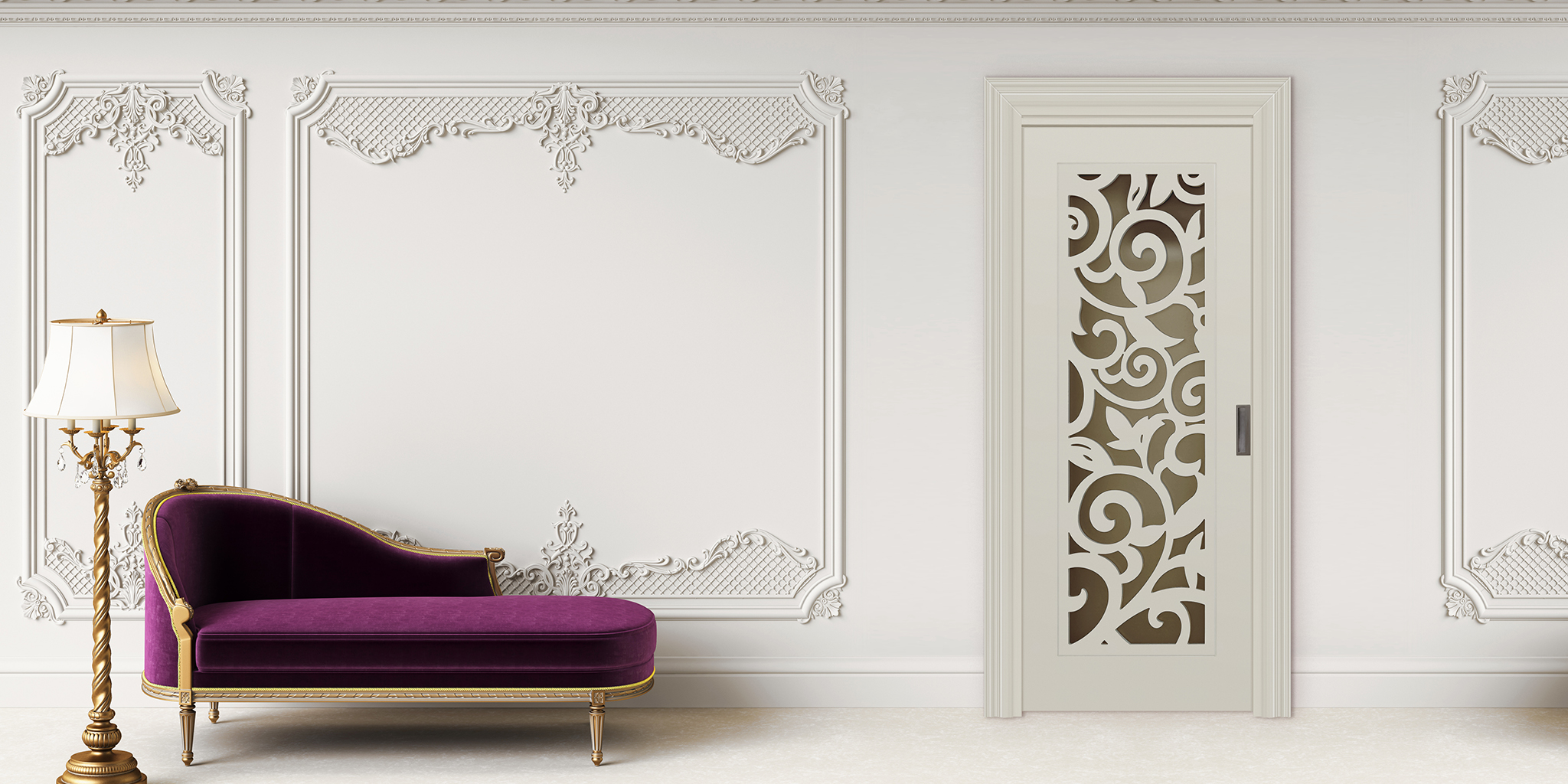 Klasik Varaklı Lake Kapı Serisi 6 LK - 45